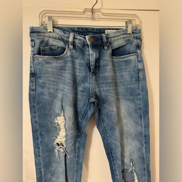 BLANK NYC Skinny Classique distressed jeans size 27 - Picture 4 of 9